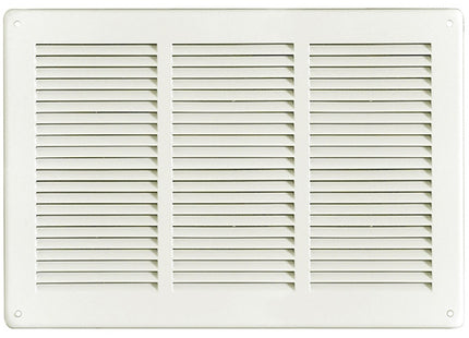 LA VENTILAZIONE GRIGLIA METALLO DA SOVRAPPORRE MM340X240 BIANCO