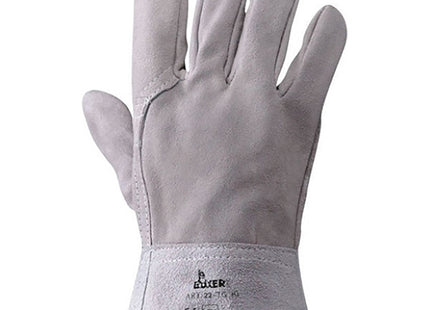 GUANTI BOX MOD. 22 CROSTA GROPPONE COLORE GRIGIO CONF.DA 12 PAIA TG10