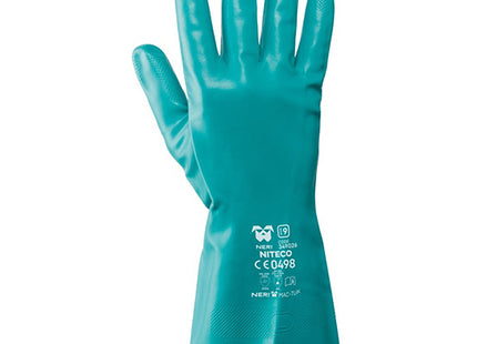 GUANTI MOD. NITECO IN NITRILE COLORE VERDE TG10