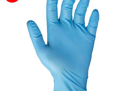 GUANTI REFLEXX MOD. EXTRA STRONG N69 IN NITRILE BLU CONF.DA PZ100 TG L