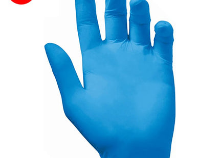 GUANTI REFLEXX MOD. N80B IN NITRILE COLORE BLU CONF.DA PZ.100 TG L