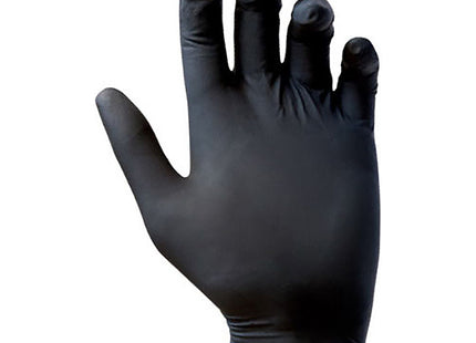 GUANTI REFLEXX MOD. R78 IN NITRILE COLORE NERO CONF.DA PZ.100 TG L