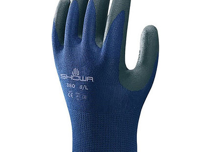 GUANTI SHOWA MOD. 380 IN NYLON COLORE BLU TG 7 (M)