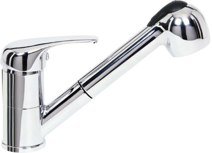 IDRO-BRIC RUBINETTO MISCELATORE LAVELLO CON DOCCIA ESTRAIBILE SERIE SOLE