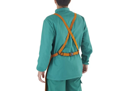 COVAL GREMBIULE IN CROSTA CON CHIUSURA INCROCIATA CM60X90 MOD. SPARK