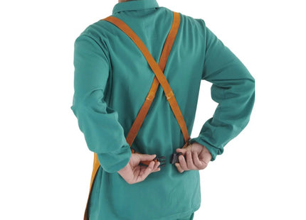 COVAL GREMBIULE IN CROSTA CON CHIUSURA INCROCIATA CM60X90 MOD. SPARK