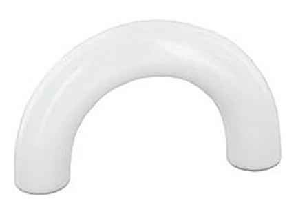 E.CASIRAGHI MANIGLIA IN ZAMA D.MM 6 INTERASSE MM 32 BIANCO CONF.PZ2