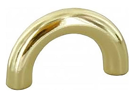 E.CASIRAGHI MANIGLIA IN ZAMA D.MM 6 INTERASSE MM 32 ORO LUCIDO CONF.PZ2