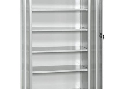 MG MOBILE IN METALLO TUTTOPIANI AD ANTE 4 PIANI MM1000X400X2000 GRIGIO