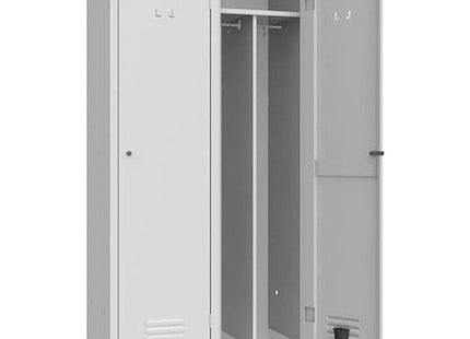 MG MOBILE IN METALLO SPOGLIATOIO 2 POSTI MM 810X500X1800 GRIGIO