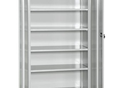 MG MOBILE IN METALLO TUTTOPIANI AD ANTE 4 PIANI MM1023X555X2000 GRIGIO