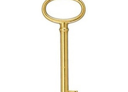 METAL STYLE CHIAVE IN OTTONE LUCIDO MM34X71