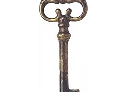 METAL STYLE CHIAVE IN OTTONE ANTICATO MM32X73