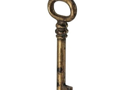 METAL STYLE CHIAVE IN ZAMA OTTONE ANTICATO MM29X77