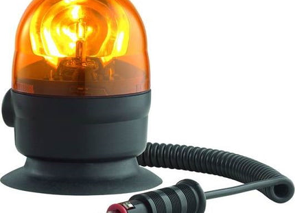 LAMPEGGIATORE ROTANTE BASE CON MAGNETE E VENTOSA MOD. MICROBOULE