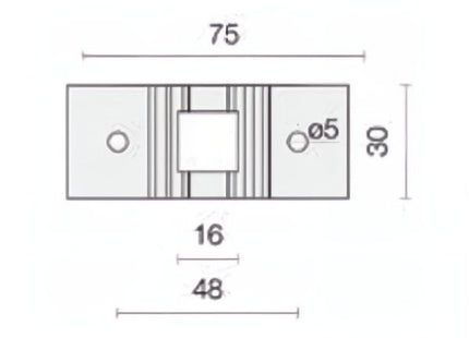 COMUNELLO STAFFA DI SUPPORTO PER SHOWIN S35/S45