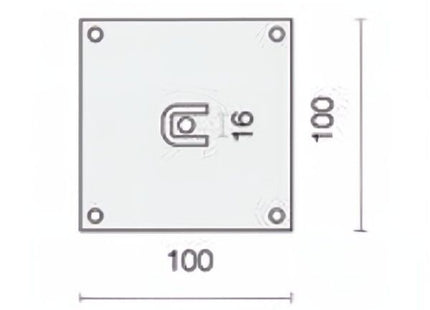 COMUNELLO STAFFA QUADRA PER SHOWIN S35/S45