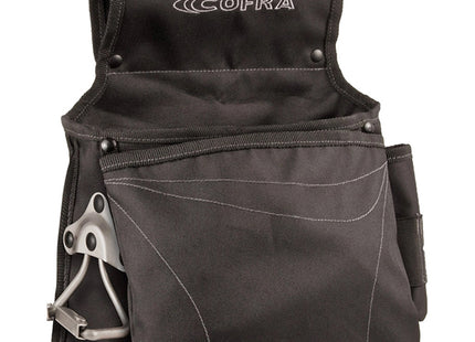 COFRA BORSA PER CARPENTIERE PORTA ATTREZZI OLBRICH IN NYLON COLORE NERO