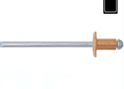 FRIULSIDER RIVETTI IN RAME D.MM4,8X12 BLISTER DA PZ100