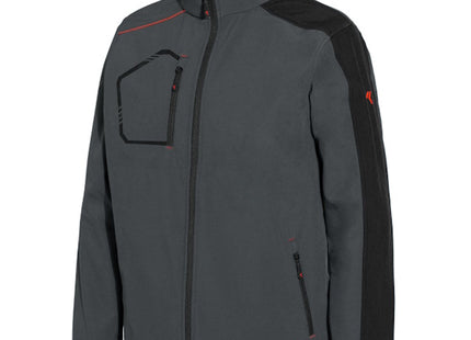 ISSA GIACCA KIND IN SOFTSHELL COLORE GRIGIO ANTRACITE TG.S