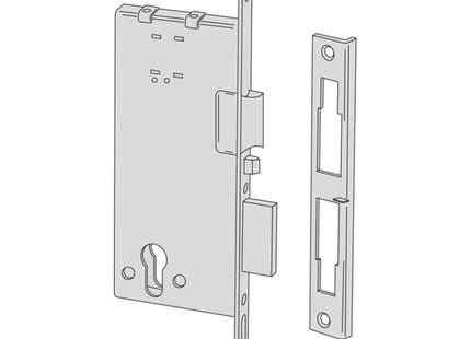 CISA ELETTROSERRATURA DA INFILARE PER MONTANTI ENTRATA MM50 AMBDX