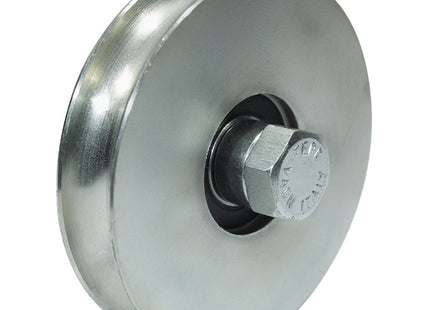 NOVA-FERR RUOTA ZINCATA GOLA AD O D.MM160 2 CUSCINETTI