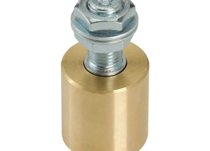 NOVA-FERR OLIVA IN OTTONE MM40X60 CON PERNO IN ACCIAIO ZINCATO M16