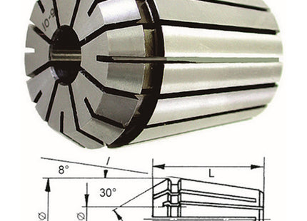 SCU PINZA ELASTICA A GRANDE ESCURSIONE GR32 D14 MM33X40