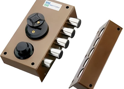 MOTTURA SERRATURA APPLICARE DOPPIA MAPPA LATERALE ENTRATA MM42 DX 20.517