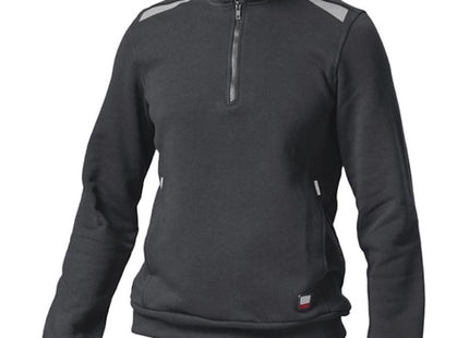 SIGGI FELPA CON ZIP CORTA TASK 2 COLORE GRIGIO TG.XL*