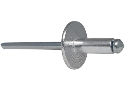 SACTO RIVETTI GRAF IN LEGA DI ALLUMINIO A TESTA LARGA MM14 D.MM4,8X16