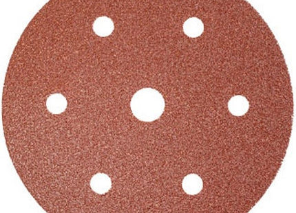 RURMEC DISCO ABRASIVO VELCRATO MURALE FORI 6+1 D.MM225 GR120