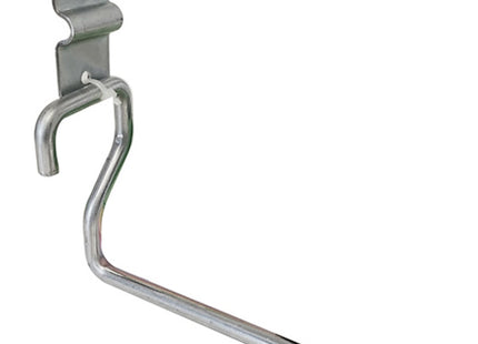 MINUTEX PORTATUTTO DA PARETE DIRITTO MM 280 IN ACCIAIO ZINCATO BIANCO