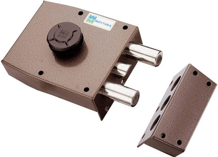 MOTTURA SERRATURA APPLICARE C10 LATERALE ENTRATA MM64 ART.30.411 SX