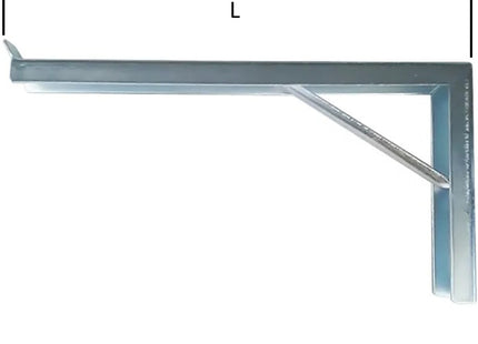 MINUTEX REGGIMENSOLA RIPOSTIGLIO CM 50 ACCIAIO ZINCATO BIANCO