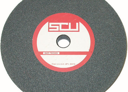 SCU MOLA A DISCO ELETTROCORINDONE GRIGIA D.MM250X25 FORO MM25 GR. 36/G
