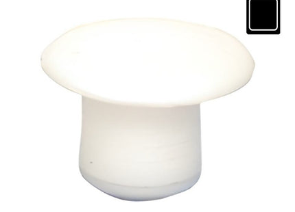 SODIFER TAPPI COPRIFORO IN PVC BIANCO D.MM 6 BLISTER DA PZ25