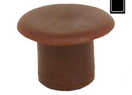 SODIFER TAPPI COPRIFORO IN PVC MARRONE D.MM 6 BLISTER DA PZ25