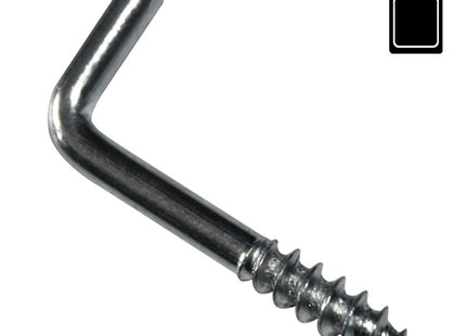 SODIFER CANCANI A VITE PER LEGNO IN FERRO LUCIDO MISURA 21X70 CONF.PZ 6