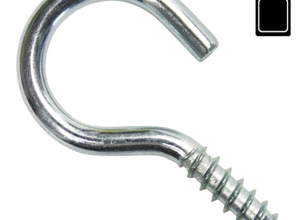 SODIFER GANCI A VITE PER LEGNO IN FERRO LUCIDO MISURA 18X50 BLISTER PZ10