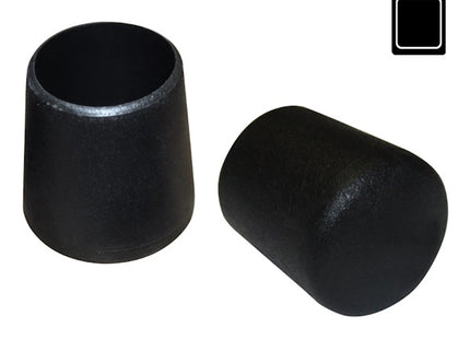 SODIFER PUNTALE CALZANTE IN GOMMA NERA D.MM12 BLISTER DA PZ 8