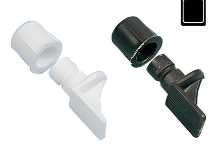 SODIFER MENSOLINE REGGIPIANO IN PLASTICA BIANCO CON BUSSOLA CONF.PZ10