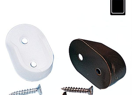 SODIFER REGGITUBO LATERALE MIGNON IN PLASTICA BIANCO CONF.PZ4