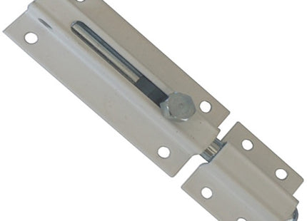 MINUTEX CATENACCIO PORTALUCCHETTO ASTA TONDA ACCIAIO COLORE BIANCO MM 70