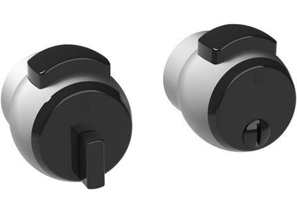 MERONI POMOLO PREMIAPRI PER PORTE BAGNI MODELLO NOVA N12 ARGENTO