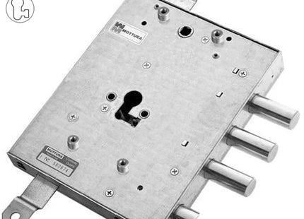 MOTTURA SERRATURA APPLICARE TRIPLICE ENTRATA MM89 ART.89.8571 DX