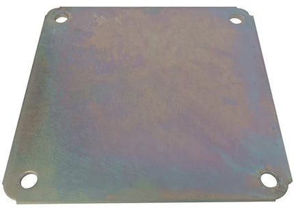 MINUTEX PIASTRA DI FISSAGGIO MM180X180X4 ACCIAIO ZINCATO
