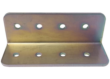 MINUTEX PIASTRA ANGOLARE MM 90X180X4 ACCIAIO ZINCATO