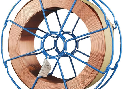 SOGES FILO PER SALDATURA MIG SPIRA BOBINA METALLO DA KG15 D.MM 0,8