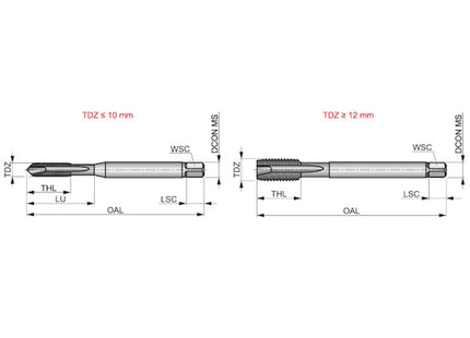 DORMER MASCHIO MACCHINA EP016H HSS-E PM PER FORI PASSANTI M30X3,5